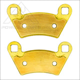 Polaris Ranger 500/570/700/XP 800/XP 900/XP 1000/Brutus/Diesel/EV 2008-2025 Brass Brake Pad Set - Brakes