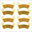 Polaris Ranger Crew 570/700/800/900/XP 1000/Diesel 2008-2024 Brass Brake Pad Set - Complete Vehicle - Parts &