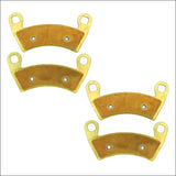 Polaris Ranger Crew 570/700/800/900/XP 1000/Diesel 2008-2024 Brass Brake Pad Set - Single Axle (Front or Rear)
