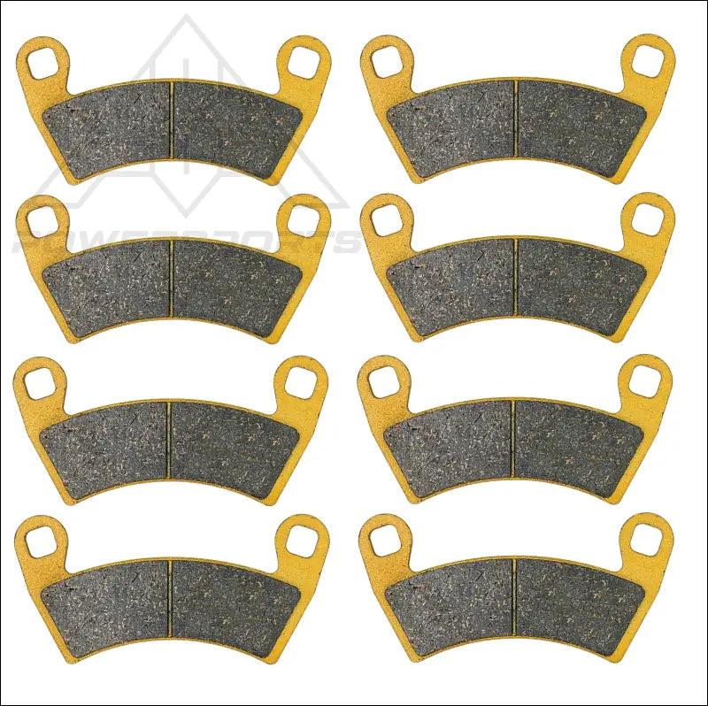 Polaris Ranger Crew 570/700/800/900/XP 1000/Diesel 2008-2024 Ceramic Brake Pad Set - Vehicle Parts & Accessories