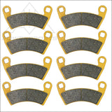 Polaris Ranger Crew 570/700/800/900/XP 1000/Diesel 2008-2024 Ceramic Brake Pad Set - Vehicle Parts & Accessories