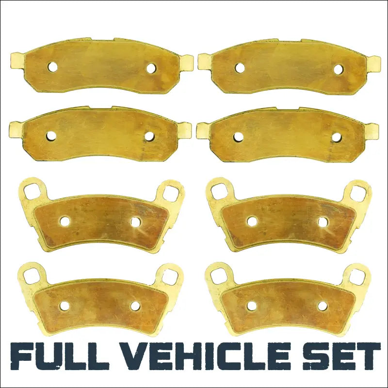 Polaris Ranger XD 1500/Crew 1500 2024-2026 Brass Brake Pad Set - Full Vehicle - Brakes