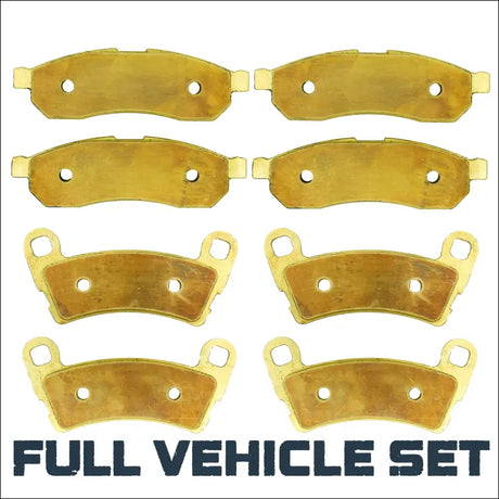 Polaris Ranger XD 1500/Crew 1500 2024-2026 Brass Brake Pad Set - Full Vehicle - Brakes