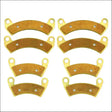 Polaris RZR XP TURBO/XP 4 TURBO/PRO XP/PRO 2016-2026 Brass Brake Pad Set - Complete Vehicle - Brakes