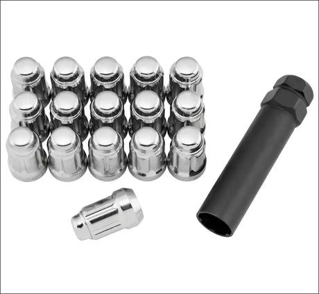 QuadBoss Polished Spline Lug Nuts - 12 x 1.25mm - Wheels