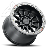 Raceline A14BG Alpha BeadLock - Black/Gunmetal - Wheels