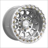 Rampage 6R Beadlock | Gloss Silver Machined