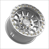 Rampage 6R Beadlock | Gloss Silver Machined - 15x8 | +0mm/4 + 4 | 6x5.5 | 78829 (Maverick R)