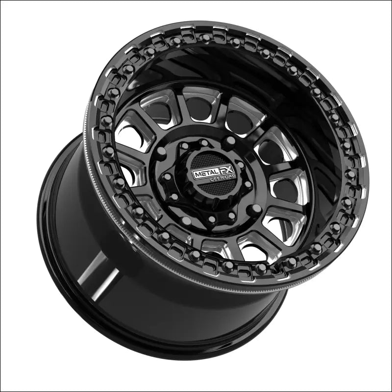 Rampage Beadlock | Gloss Black Contrast Cut - 15x10 | 0mm/5 + 5 | 4x156 | 78836 (Kawasaki / Polaris / Yamaha 2019+