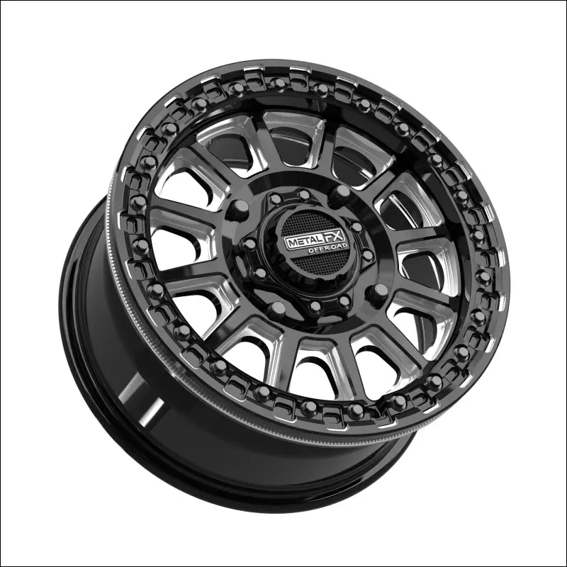 Rampage Beadlock | Gloss Black Contrast Cut - 15x7 | +38mm/5 + 2 | 4x156 | 78804 (Kawasaki / Polaris / Yamaha 2019+
