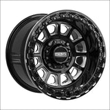 Rampage Beadlock | Gloss Black Contrast Cut