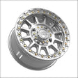 Rampage Beadlock | Gloss Silver Machined - 15x7 | +38mm/5 + 2 | 4x136/4x137 | 78801 (Can-Am / Honda)