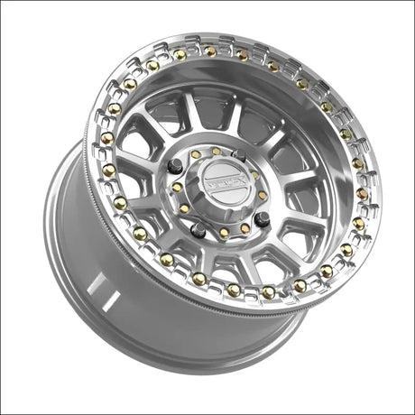 Rampage Beadlock | Gloss Silver Machined - 15x8 | 0mm/4 + 4 | 4x136/4x137 | 78817 (Can-Am / Honda) - Wheels