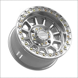 Rampage Beadlock | Gloss Silver Machined - 15x8 | 0mm/4 + 4 | 4x136/4x137 | 78817 (Can-Am / Honda)