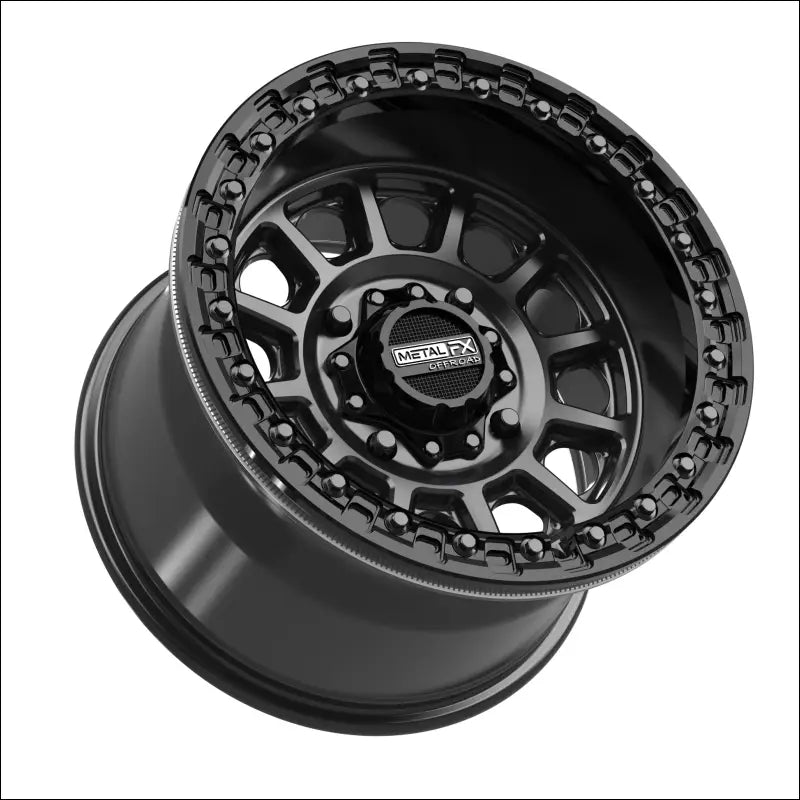 Rampage Beadlock | Satin Black w/ Gloss Ring - 15x10 | 0mm/5 + 5 | 4x136/4x137 | 78834 (Can-Am / Honda)