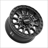 Rampage Beadlock | Satin Black w/ Gloss Ring - 15x7 | +38mm/5 + 2 | 4x136/4x137 | 78802 (Can-Am / Honda) - Wheels