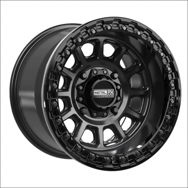 Rampage Beadlock | Satin Black w/ Gloss Ring