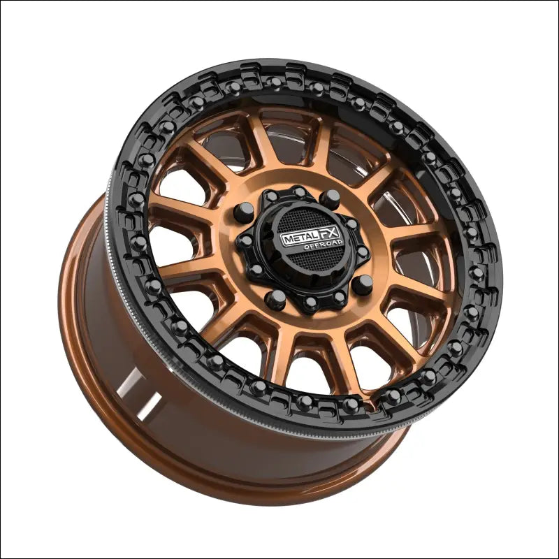 Rampage Beadlock | Smoked Bronze w/ Gloss Black Ring - 15x7 | +38mm/5 + 2 | 4x136/4x137 | 78803 (Can-Am / Honda)