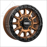 Rampage Beadlock | Smoked Bronze w/ Gloss Black Ring