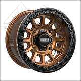 Rampage Beadlock | Smoked Bronze w/ Gloss Black Ring