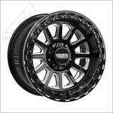 Rampage R Beadlock | Gloss Black Contrast Cut