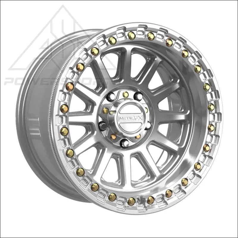 Rampage R Beadlock | Gloss Silver Machined
