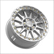 Rampage R Beadlock | Gloss Silver Machined - 15x7 | +38mm/5 + 2 | 5x4.5 | 78809 (Polaris 5-Lug / Segway Super Villain)