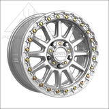Rampage R Beadlock | Gloss Silver Machined