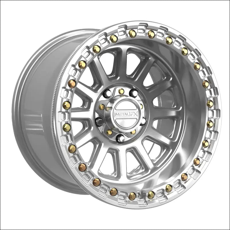 Rampage R Beadlock | Gloss Silver Machined