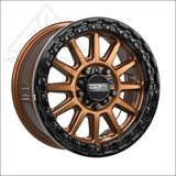 Rampage R Beadlock | Smoked Bronze w/ Gloss Black Ring