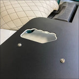 Rear Cooler Rack for 2015-2019 Honda Rubicon - Textured Black / Red