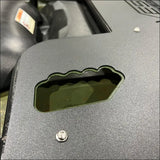 Rear Cooler Rack for 2020 + Honda Foreman and Rancher - Textured Black / Orange