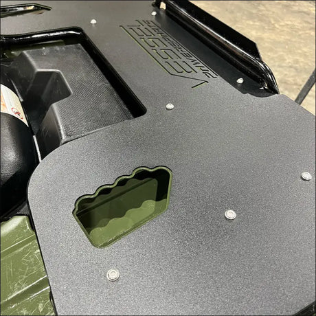 Rear Cooler Rack for 2020 + Honda Foreman and Rancher - Textured Black / Reactor Blue