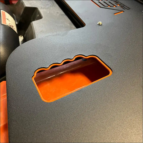 Rear Cooler Rack for 2020 + Honda Foreman and Rancher - Textured Black / Shale Blue