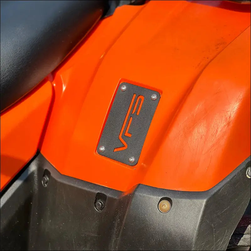 Rear fender warning label plate for 2014+ honda rancher – ASA Powersports
