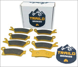 Can-Am Renegade 1000/850/800/570/500 2012-2019 Ceramic Brake Pad Set - Vehicle Parts & Accessories