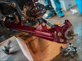 RENEGADE TRAILING ARMS - BLACK / 4/6’’ SATV SINGLE IDLER PORTAL PLATE (BOLT ON)