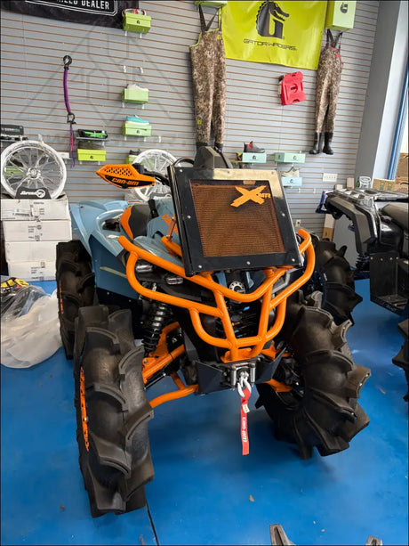 Can-am Renegade XMR plateau fab bumper and rad relocate kit - Radiator Relocation Kit