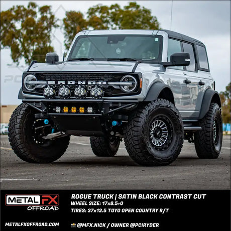 Rogue Truck | Satin Black Contrast Cut