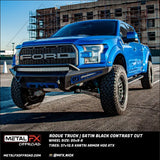 Rogue Truck | Satin Black Contrast Cut