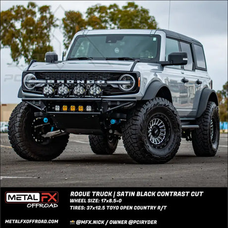 Rogue Truck | Satin Black Contrast Cut