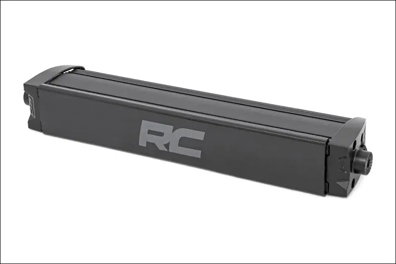 Rough Country 70712BLDRLA 12 Inch Black Series LED Light Bar | Single Row | Amber DRL - Lighting