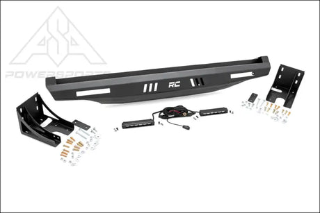 Rough Country 93059 Bumper | Rear | 6’’ Black Slimline LED Pair | Multiple Makes & Models (Can-Am/Polaris) - Bumpers