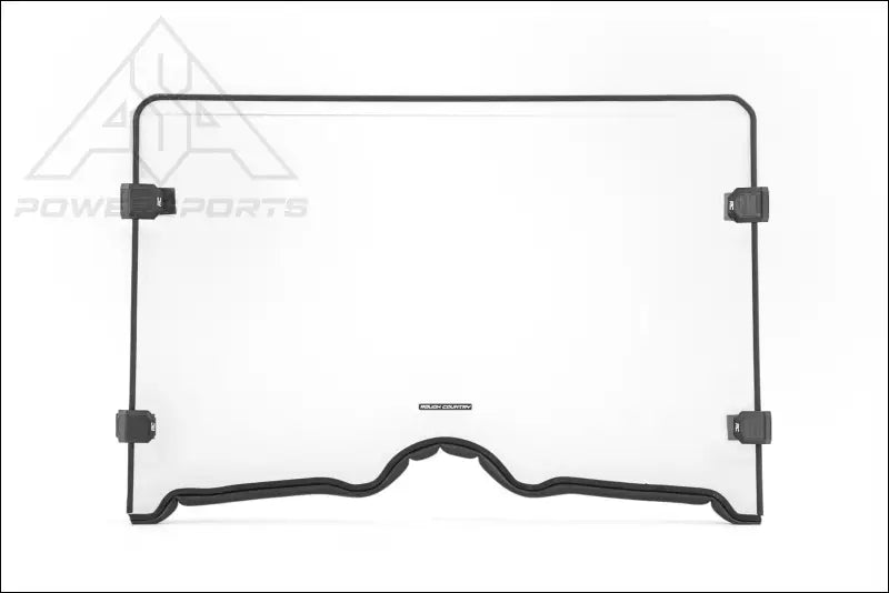 Rough Country 98141240 Full Windshield | Scratch Resistant | Yamaha Rhino 450/Rhino 660