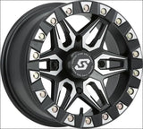 Sedona Split 6 Beadlock Wheel - Black/Machined