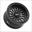 Sicario 6R Beadlock | Satin Black w/ Gloss Ring - 15x8 | +0mm/4 + 4 | 6x5.5 | 78911 (Maverick R)