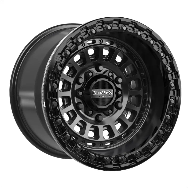 Sicario 6R Beadlock | Satin Black w/ Gloss Ring