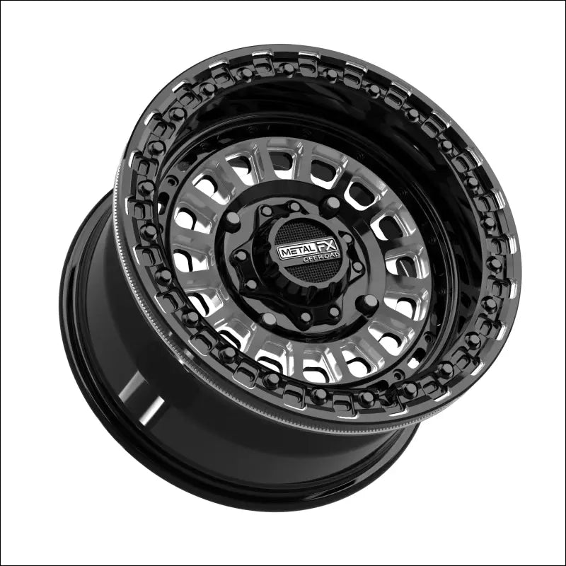Sicario Beadlock | Gloss Black Contrast Cut - 15x8 | 0mm/4 + 4 | 4x156 | 78903 (Kawasaki / Polaris / Yamaha 2019+