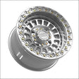 Sicario Beadlock | Gloss Silver Machined - 15x8 | 0mm/4 + 4 | 4x136/4x137 | 78901 (Can-Am / Honda)