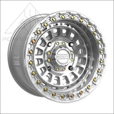 Sicario Beadlock | Gloss Silver Machined